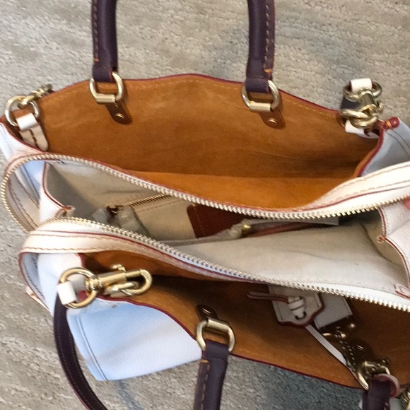 Coach Leather Handbag - Picture 3 of 4